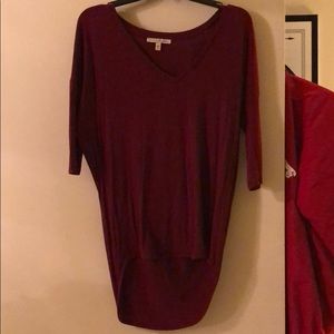 Burgundy Blouse